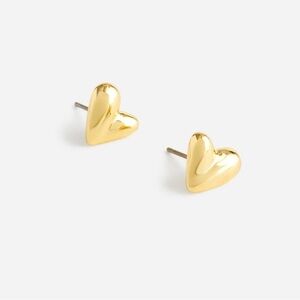 MADEWELL Gold Heart Stud Earrings